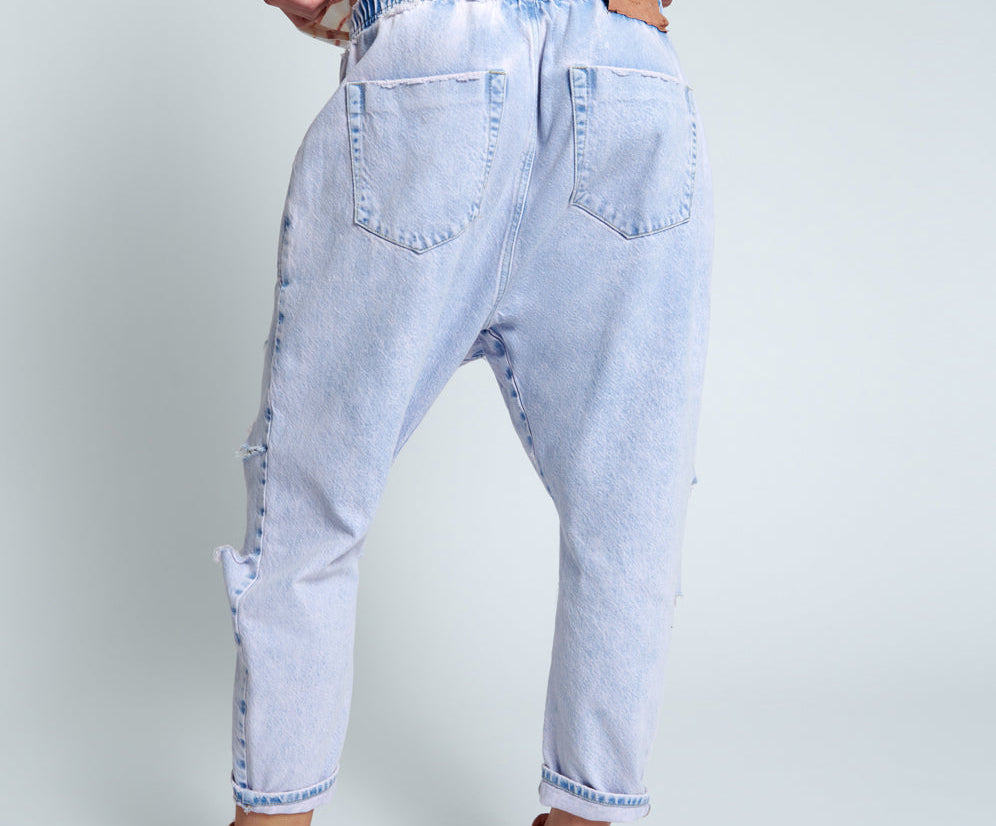 PURPLE HAZE SHABBY KINGPINS BOYFRIEND JEANS