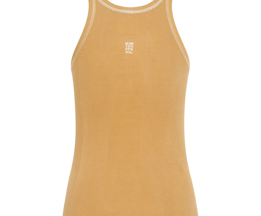 FADED TOBACCO BOWER BIRD SINGLET