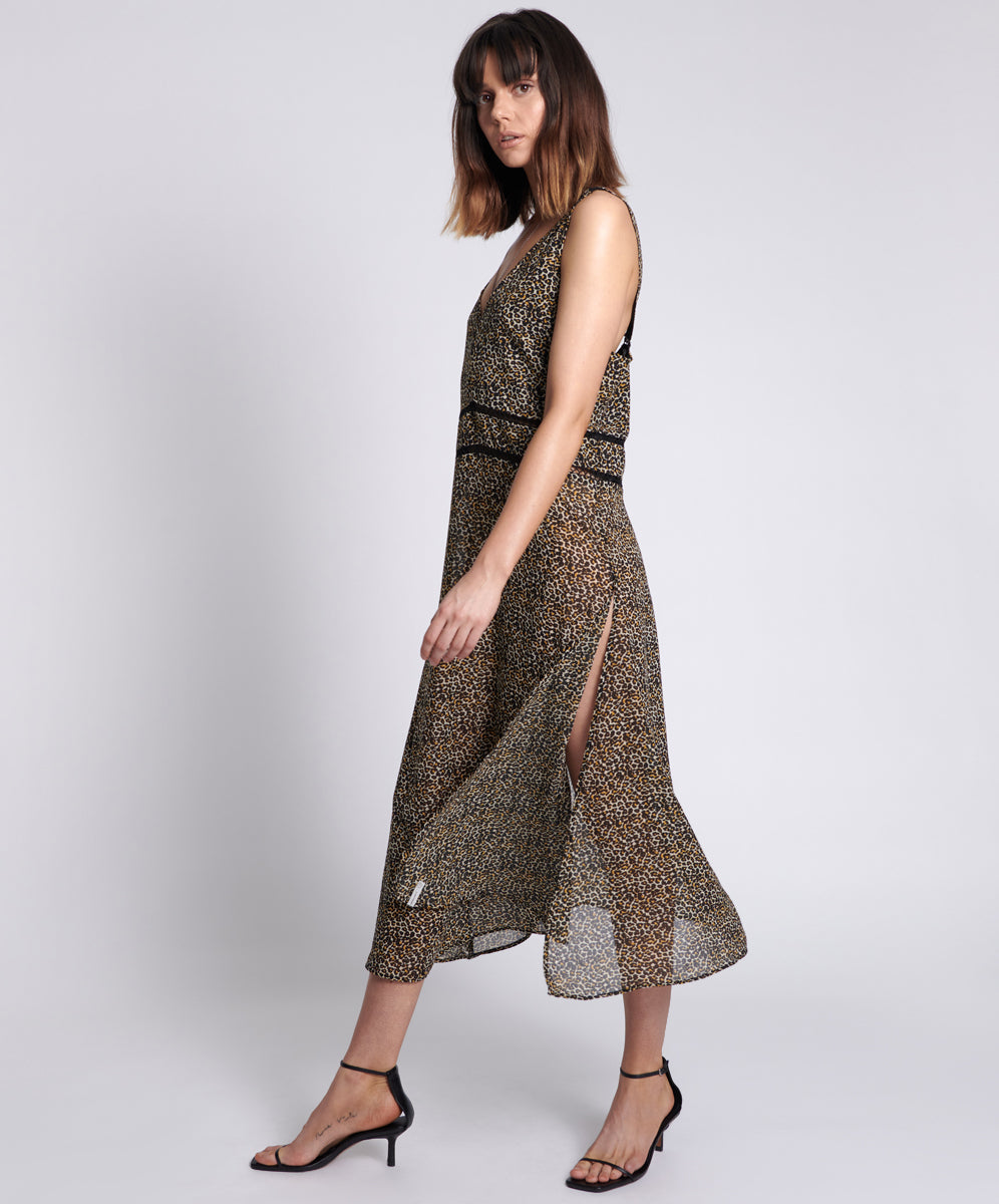 Products Night Lover Long Line Maxi Dress - Animal