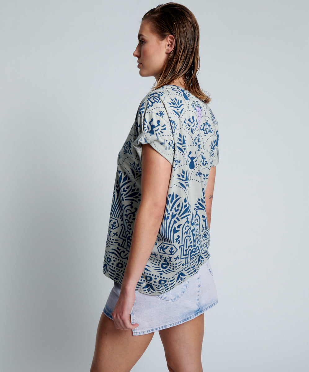 Products ORGANIC COTTON BABYLON GARDENS UNISEX TEE