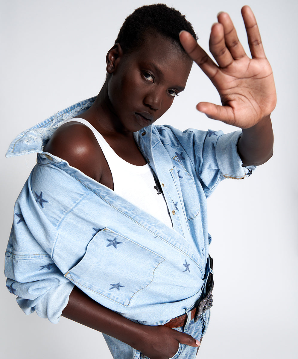 Products STARRED DARIA DENIM SHIRT