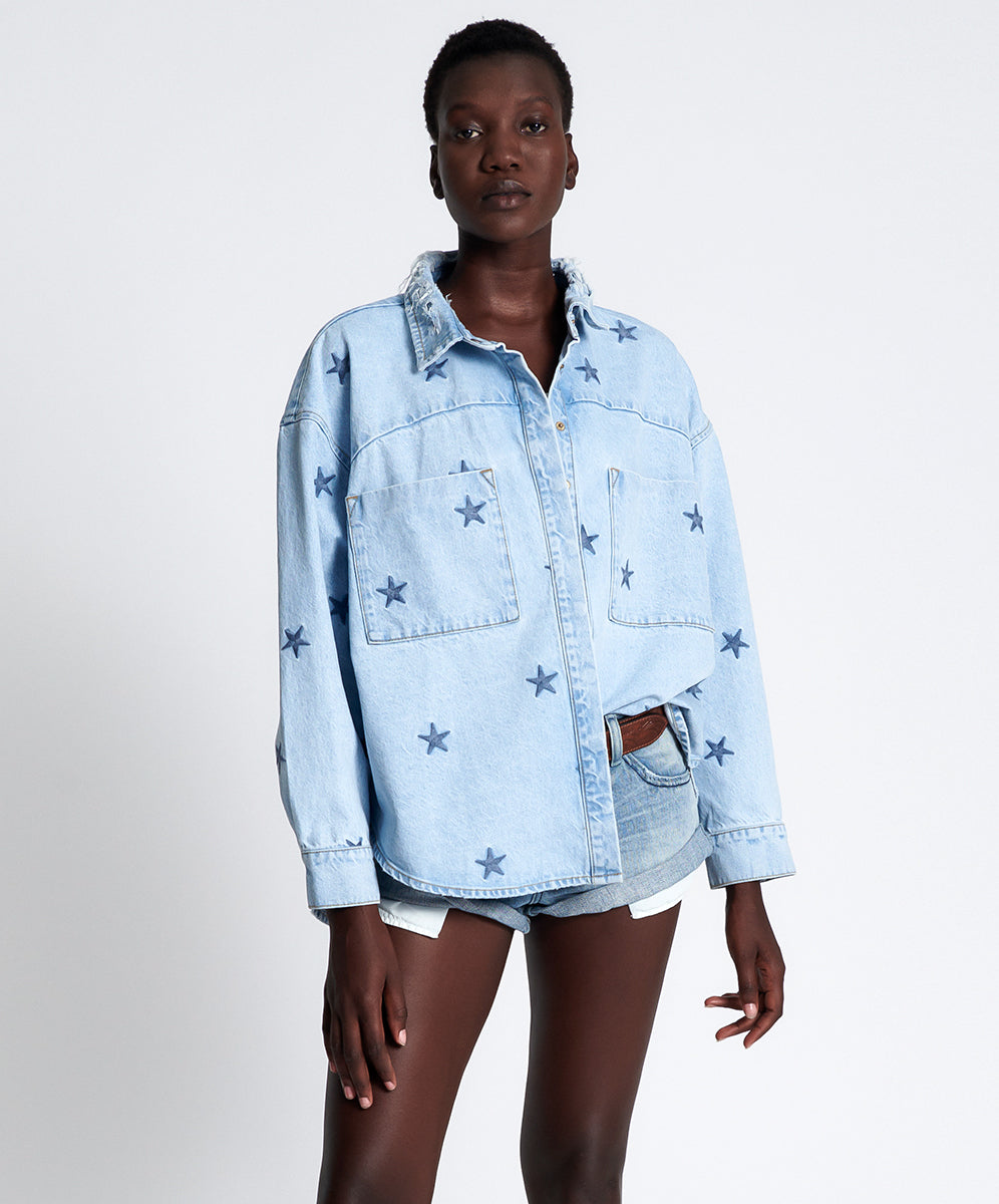 Products STARRED DARIA DENIM SHIRT