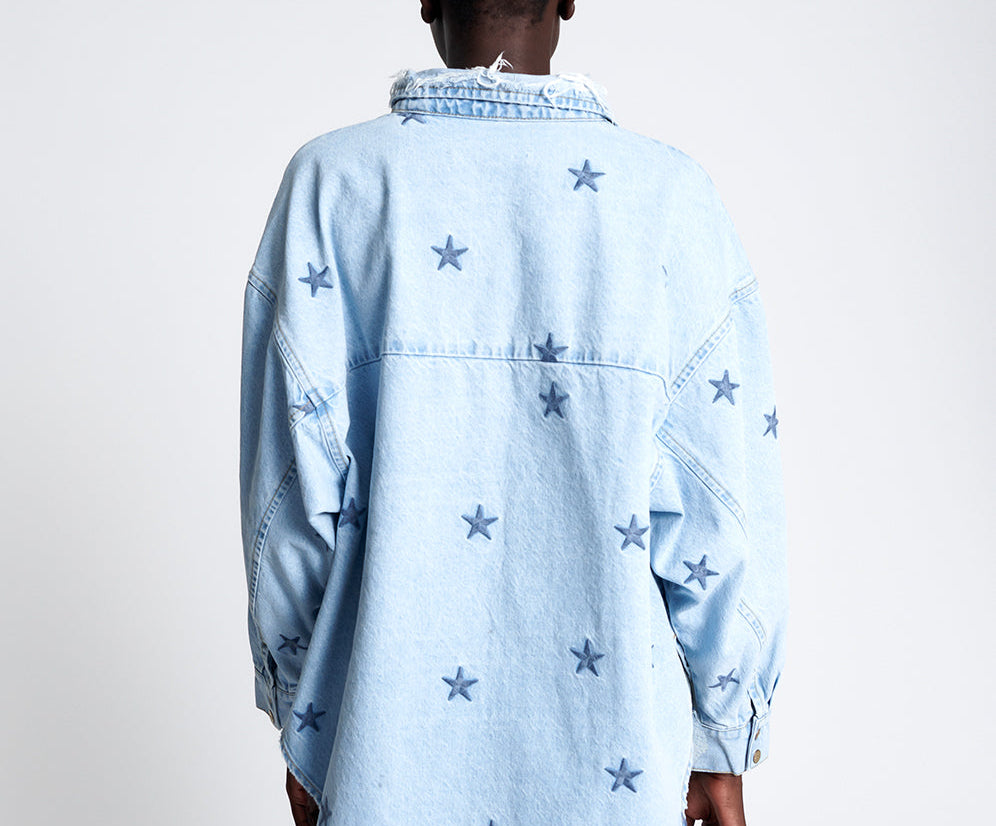 STARRED DARIA DENIM SHIRT