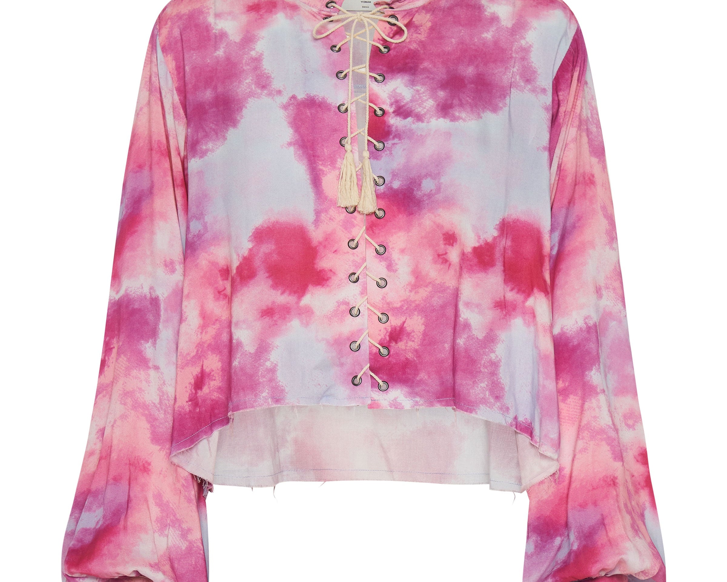 PINK TORNADO RECYCLED RHIANNON TOP