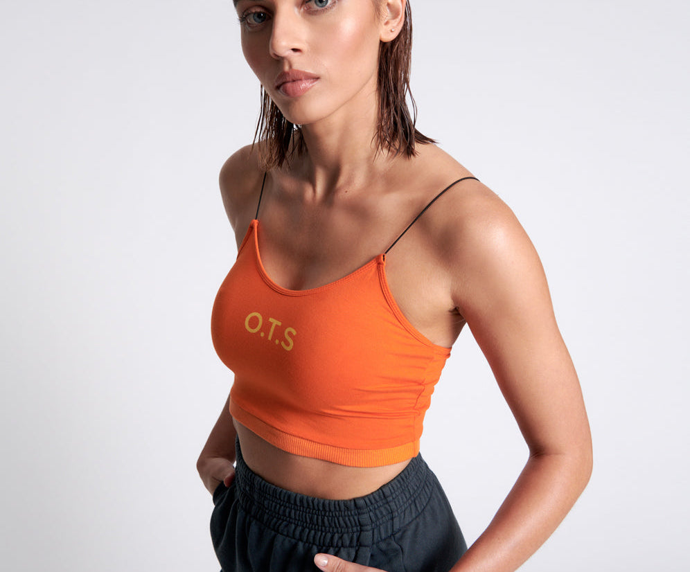 OTS STRING CROP ORANGE