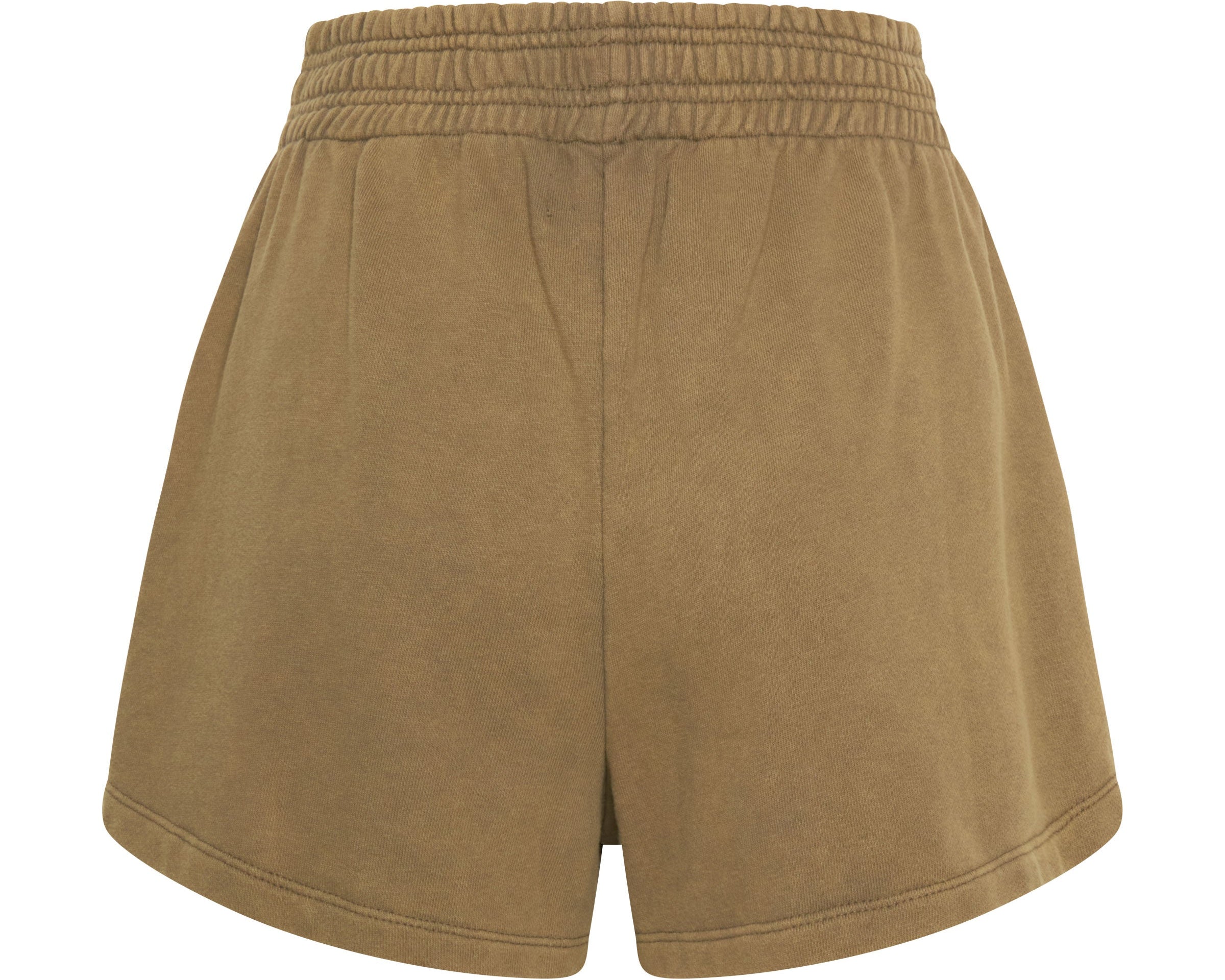 OTS HIGH WAIST HUSTLE SHORTS KHAKI