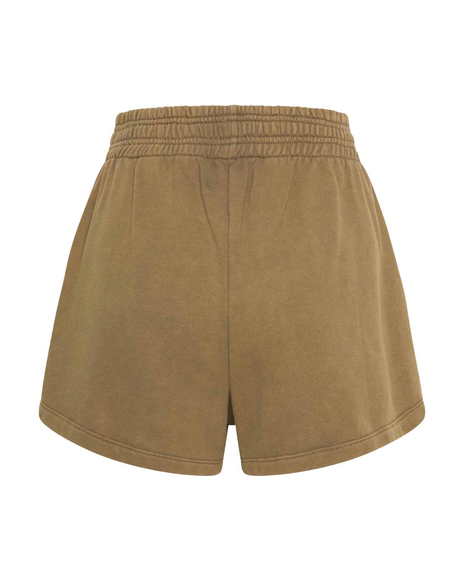 Products OTS HIGH WAIST HUSTLE SHORTS KHAKI