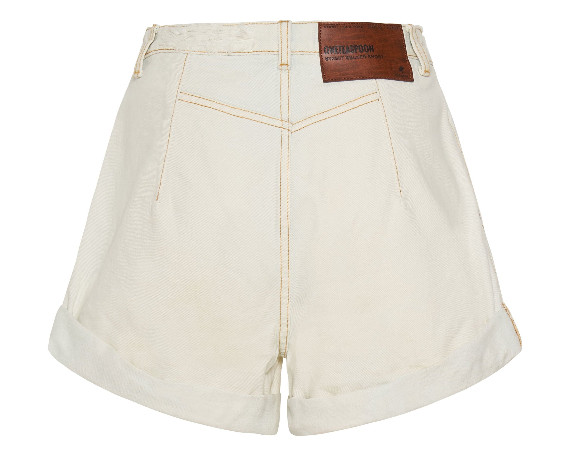Streetwalkers High Waist 80S Fit Denim Shorts - Xanthe