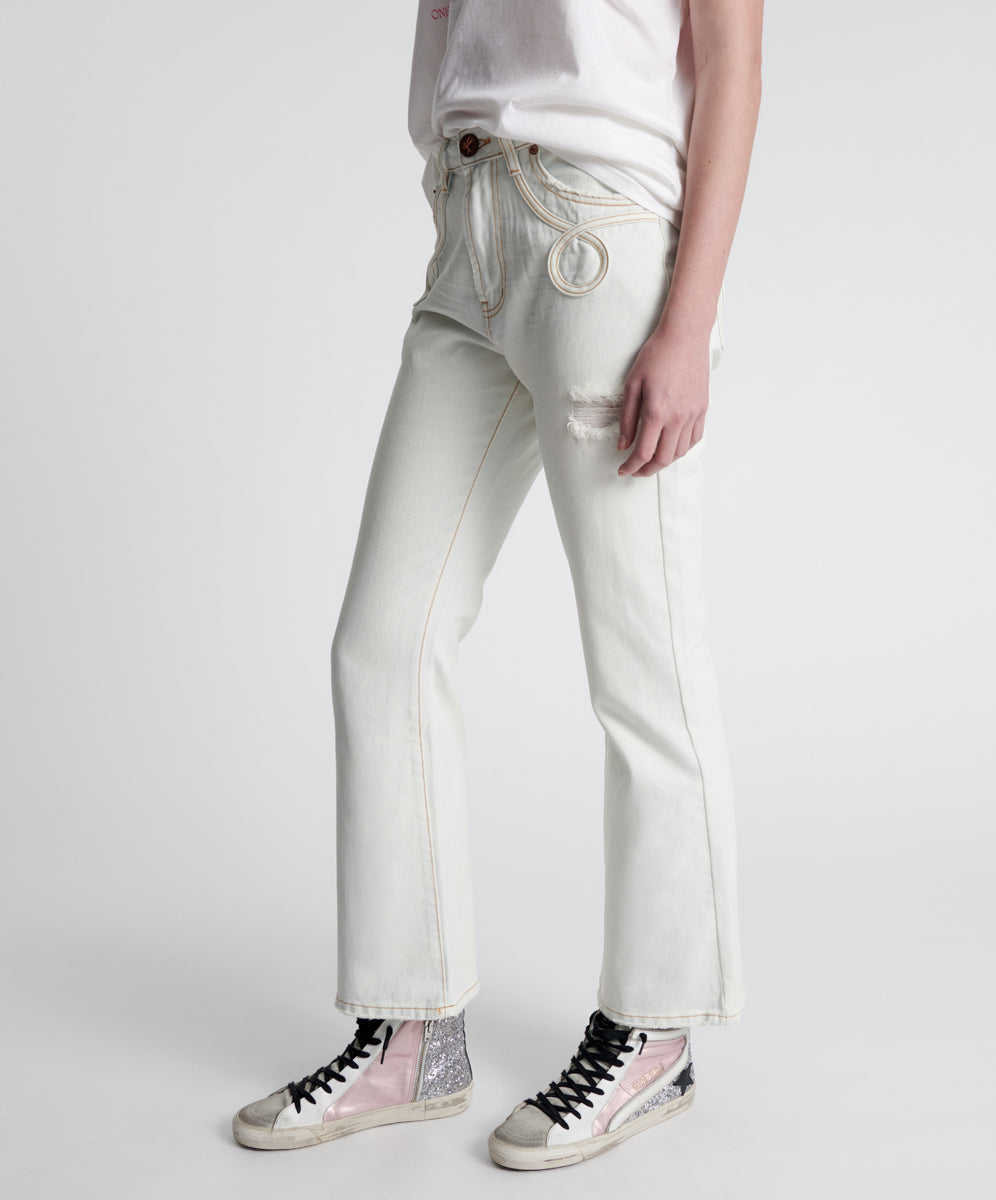 Women's Flare & Bootcut Jeans Charlie High Waist Slim Flared Denim Jeans - Xanthe