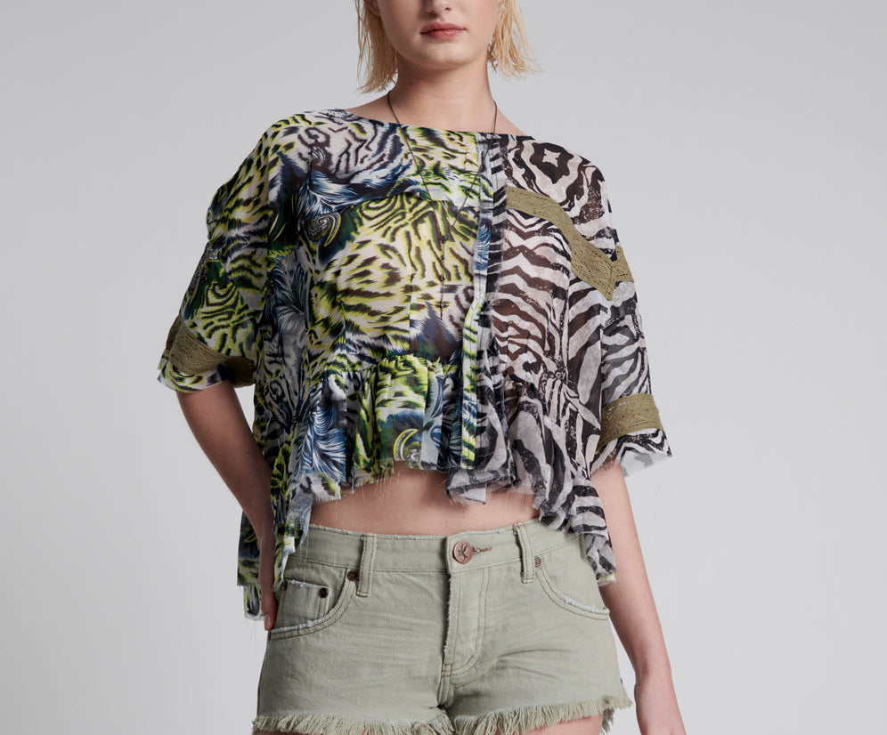 FADED KHAKI BONITA LOW WAIST DENIM SHORTS