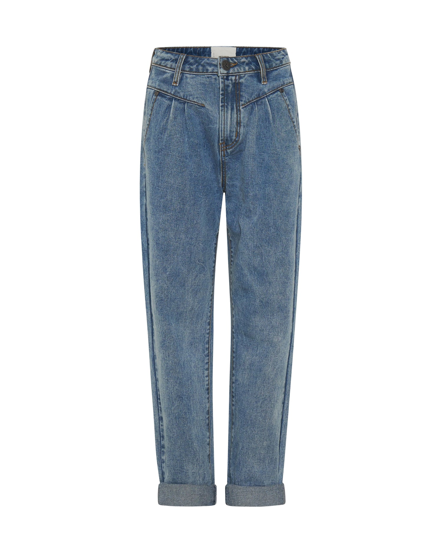 Products Streetwalkers High Waist Straight Leg Trouser Denim Jeans - Hollywood