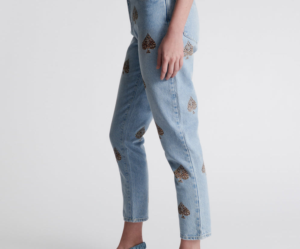 ACED LEGEND HIGH WAIST MOM FIT JEANS