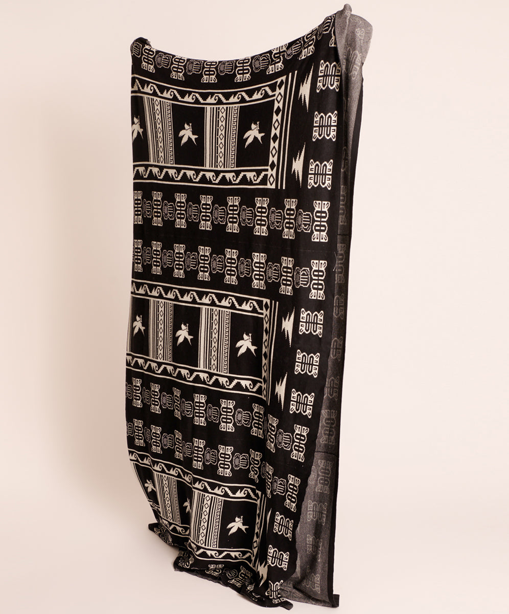 Homewares The Bower Knitted Blanket - Black