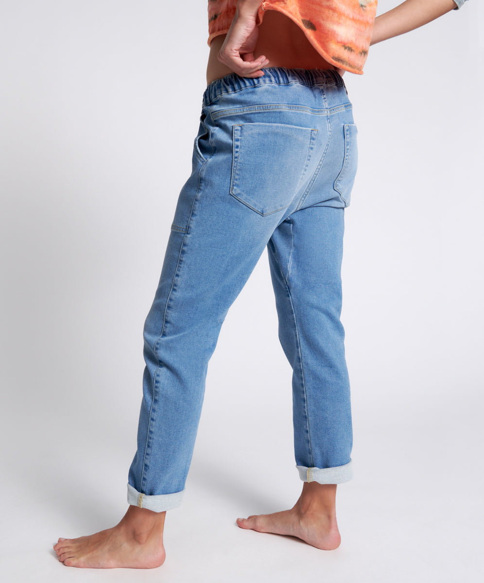 Products PACIFICA LUXE STRETCH SHABBIES DRAWSTRING BOYFRIEN