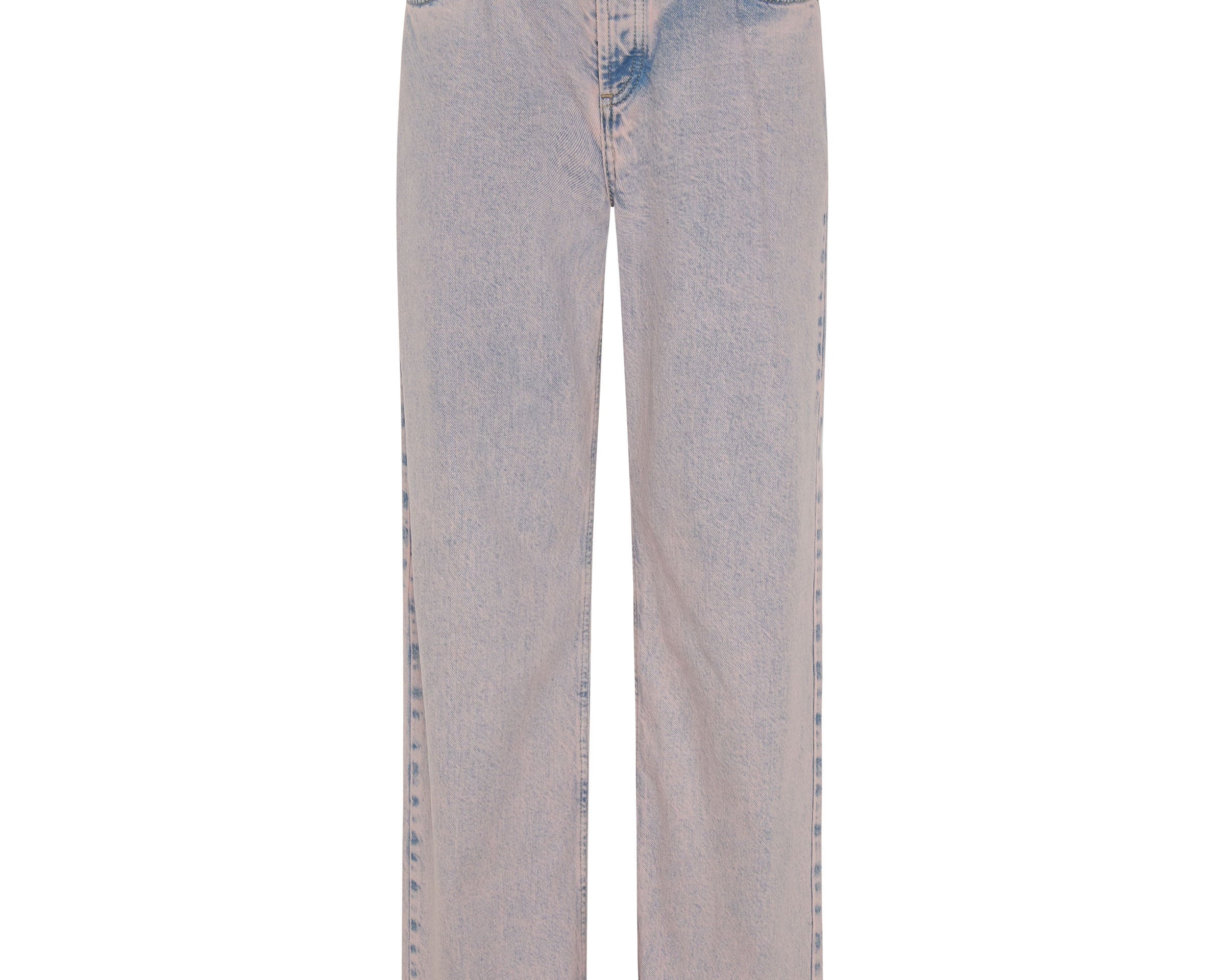 PINK HAZE JACKSON MID WAIST WIDE LEG JEANS