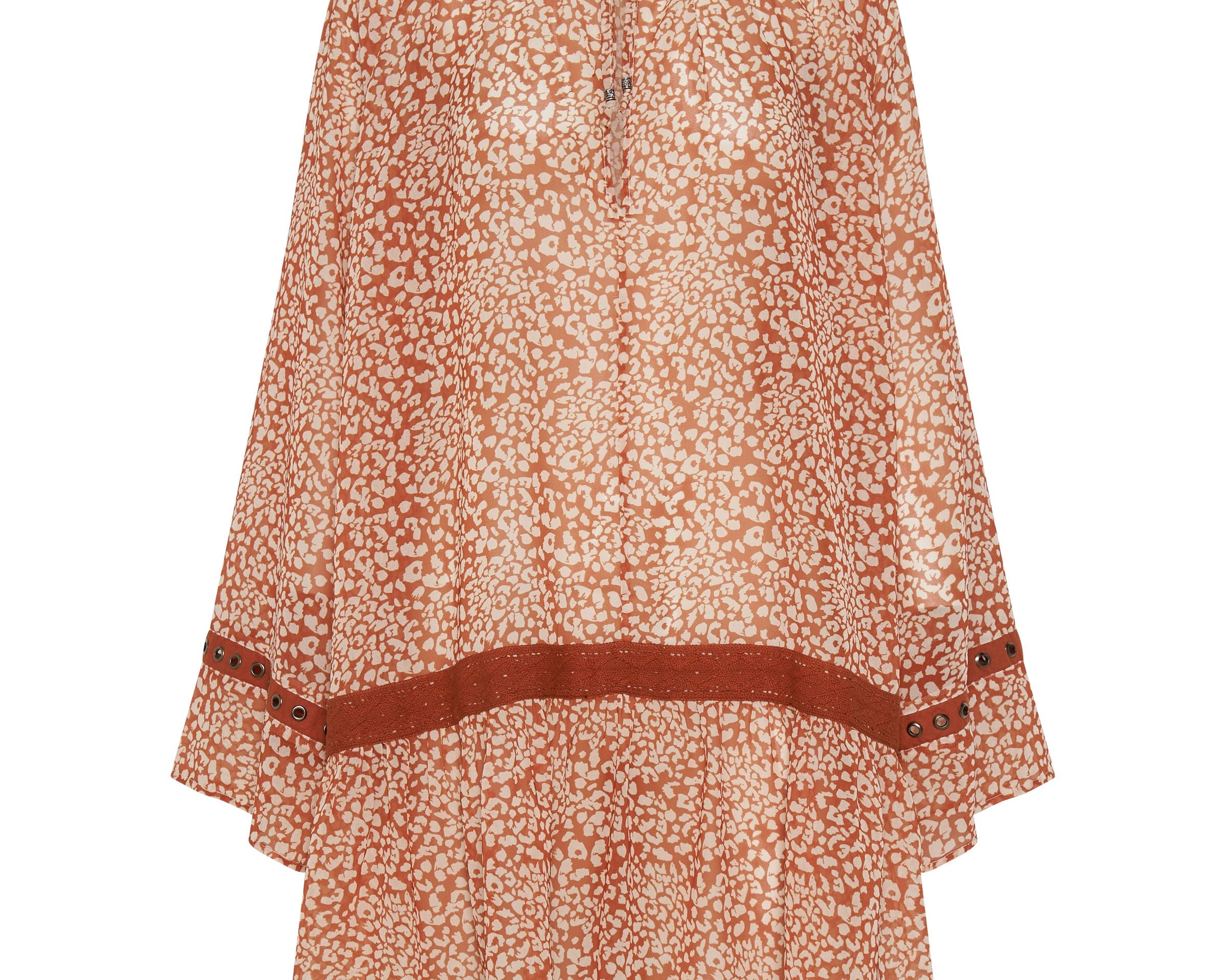 Night Prowler Mini Dress - Tobacco