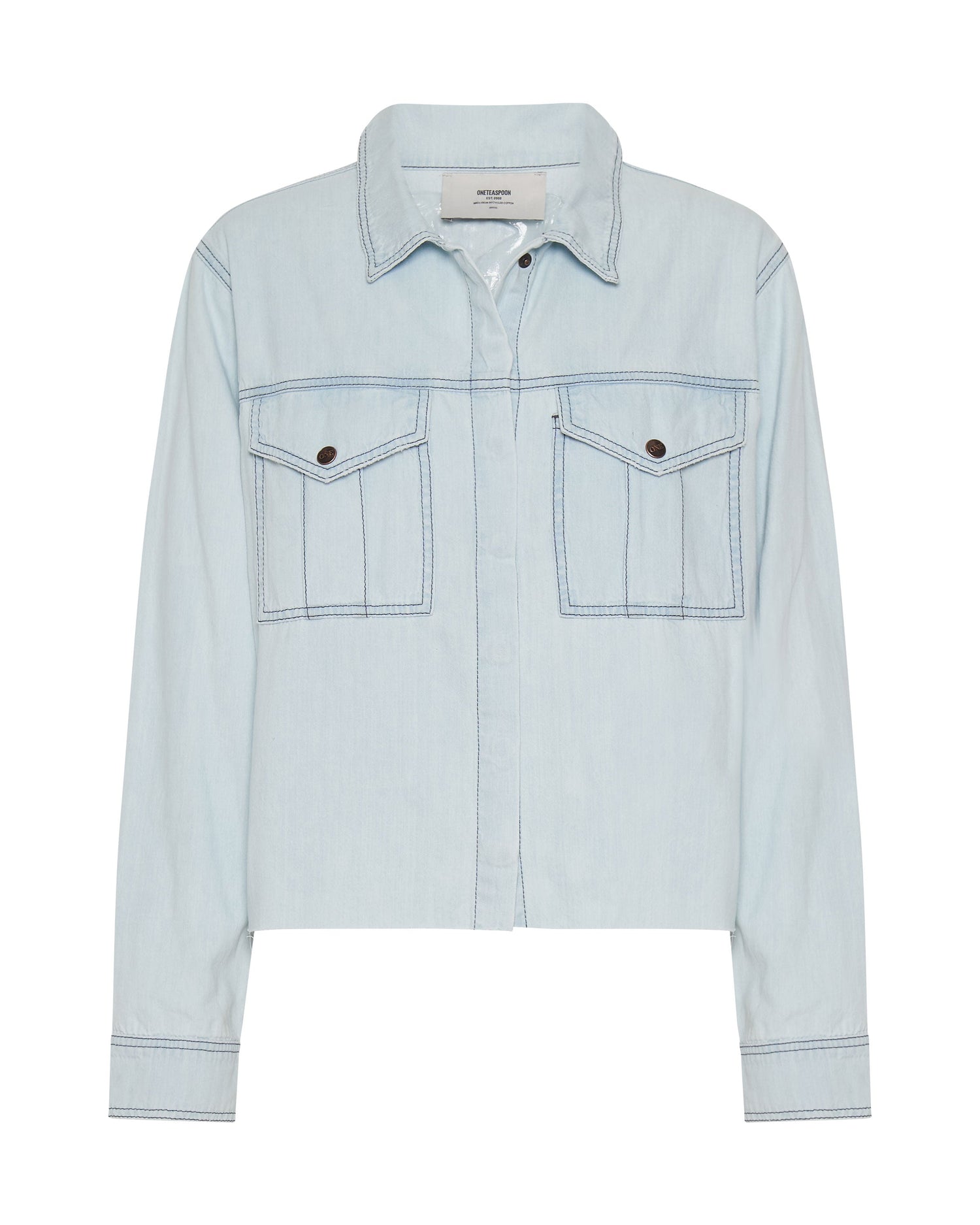 Products MYSTIC IMPRESSED DENIM SHIRT