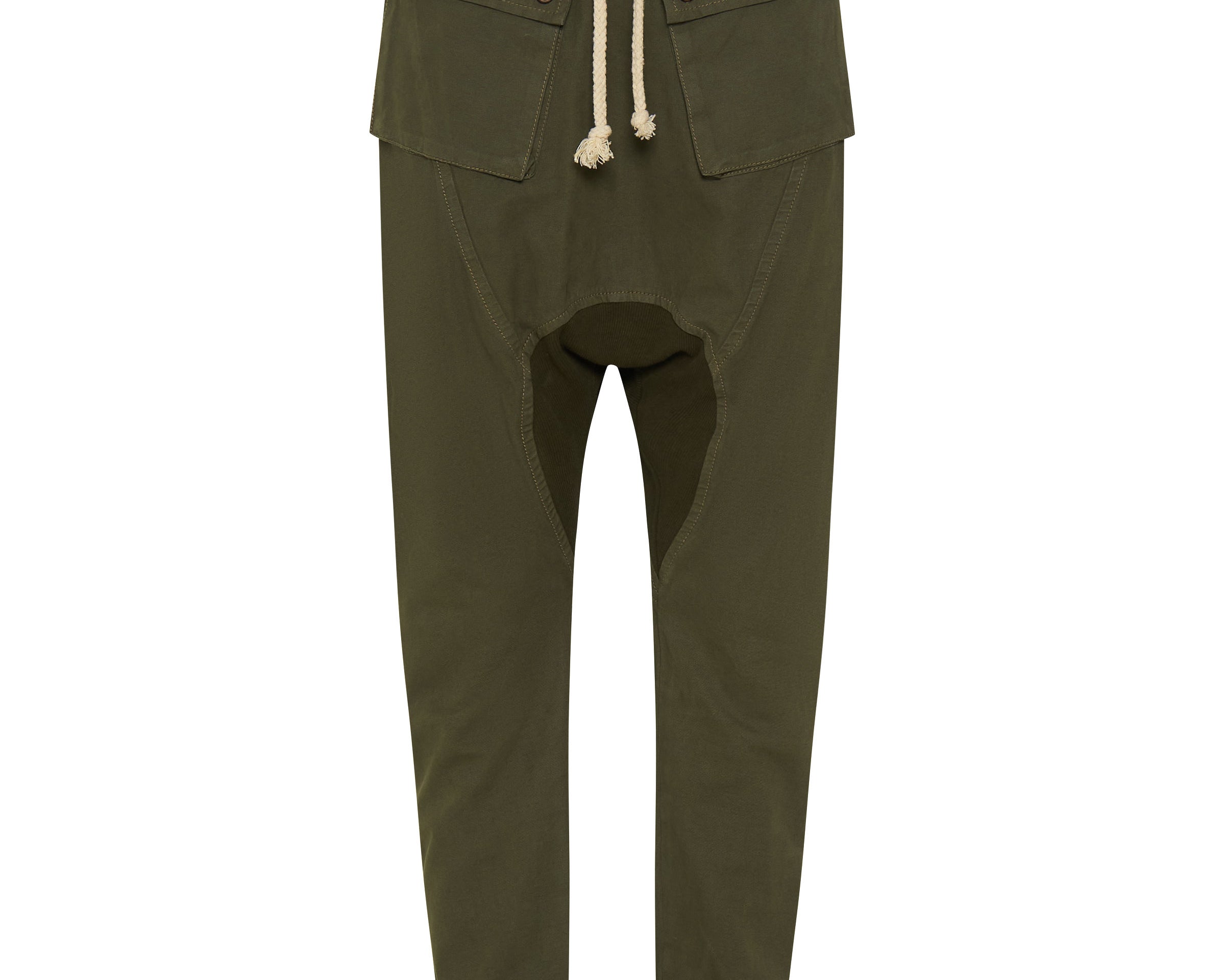 DARK KHAKI CARGO CADET PANTS