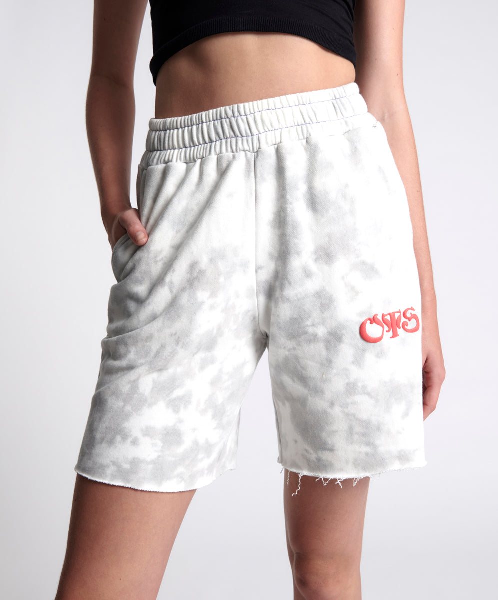 Products O.T.S High Waist Kick Shorts - Cloud