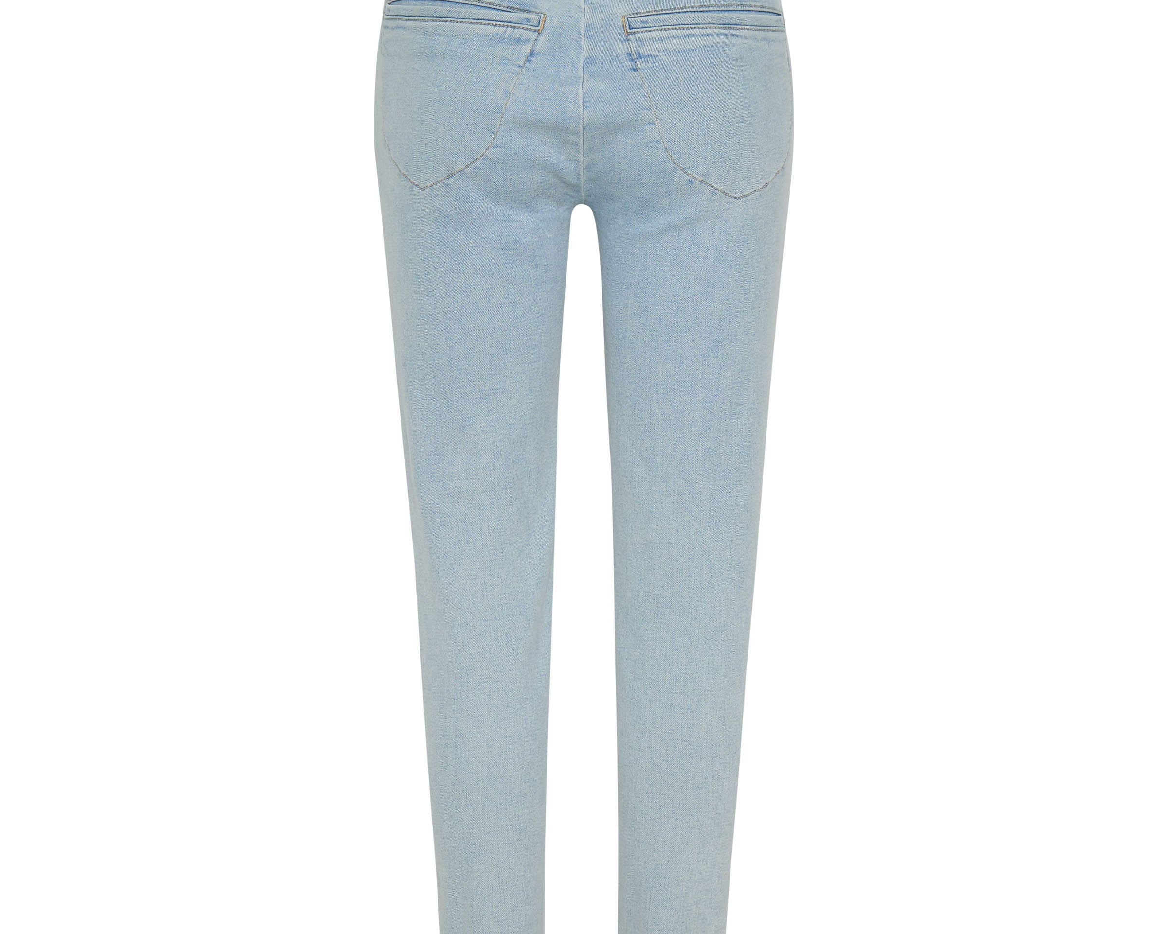 Preachers High Waist Skinny Stretch Denim Jeans - Best Blue