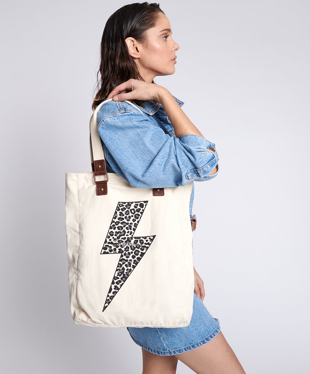 Products ONETEASPOON LIGHTNING TOTE BAG