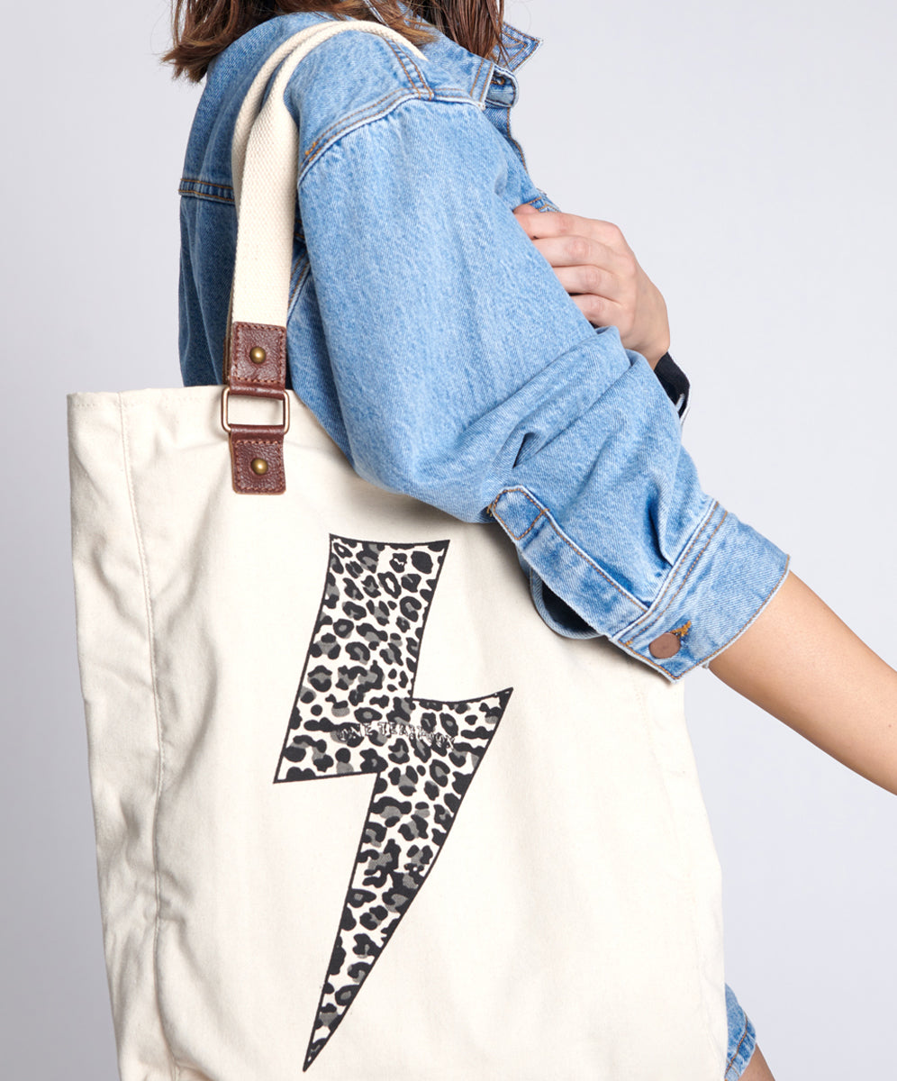 Products ONETEASPOON LIGHTNING TOTE BAG
