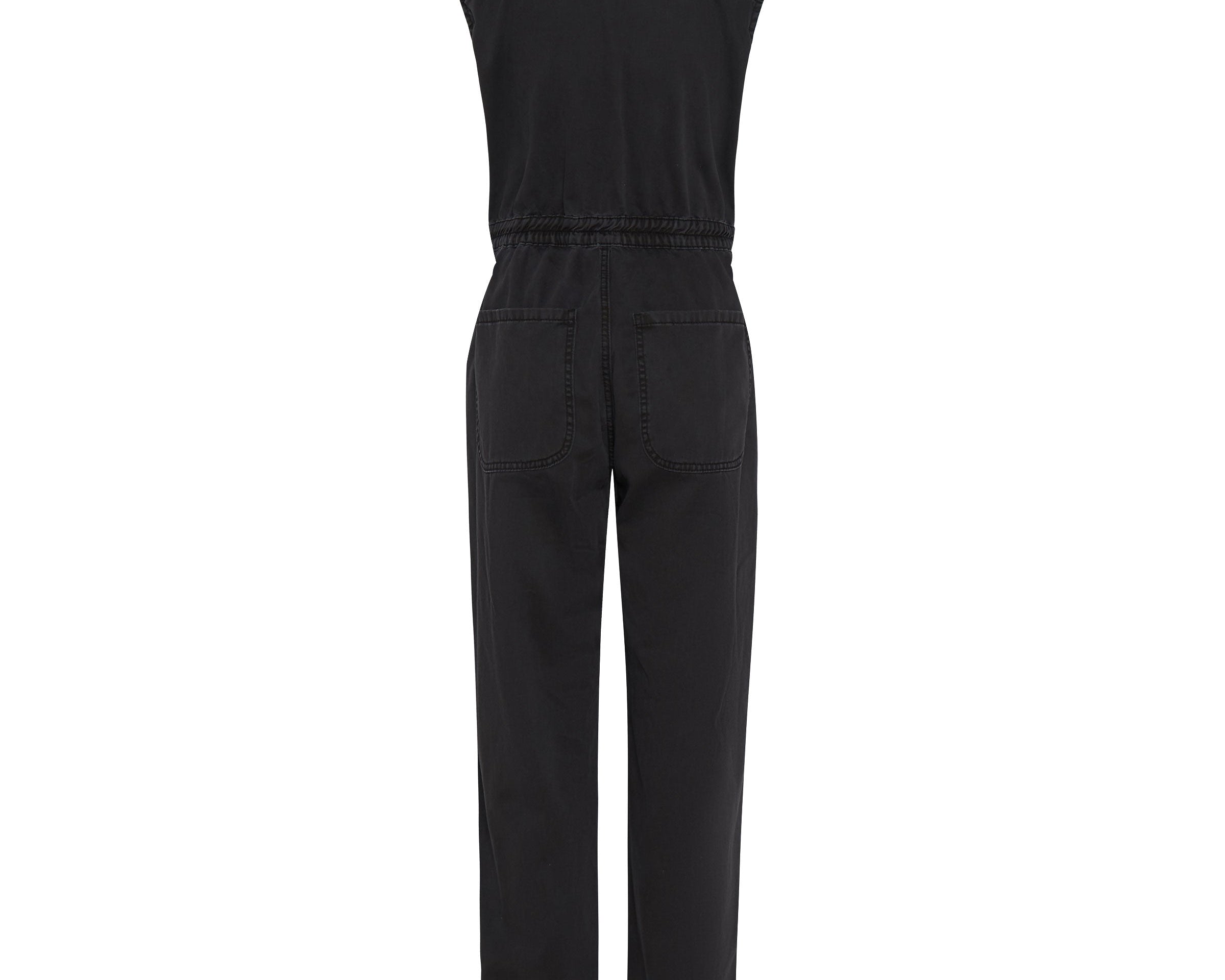Aviator Jumpsuit in White Denim Aviator Jumpsuit in White Denim