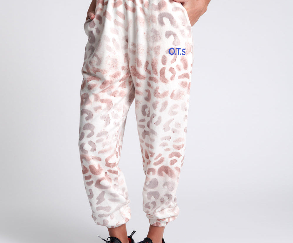 OTS HIGH WAIST KICK PANTS PINK