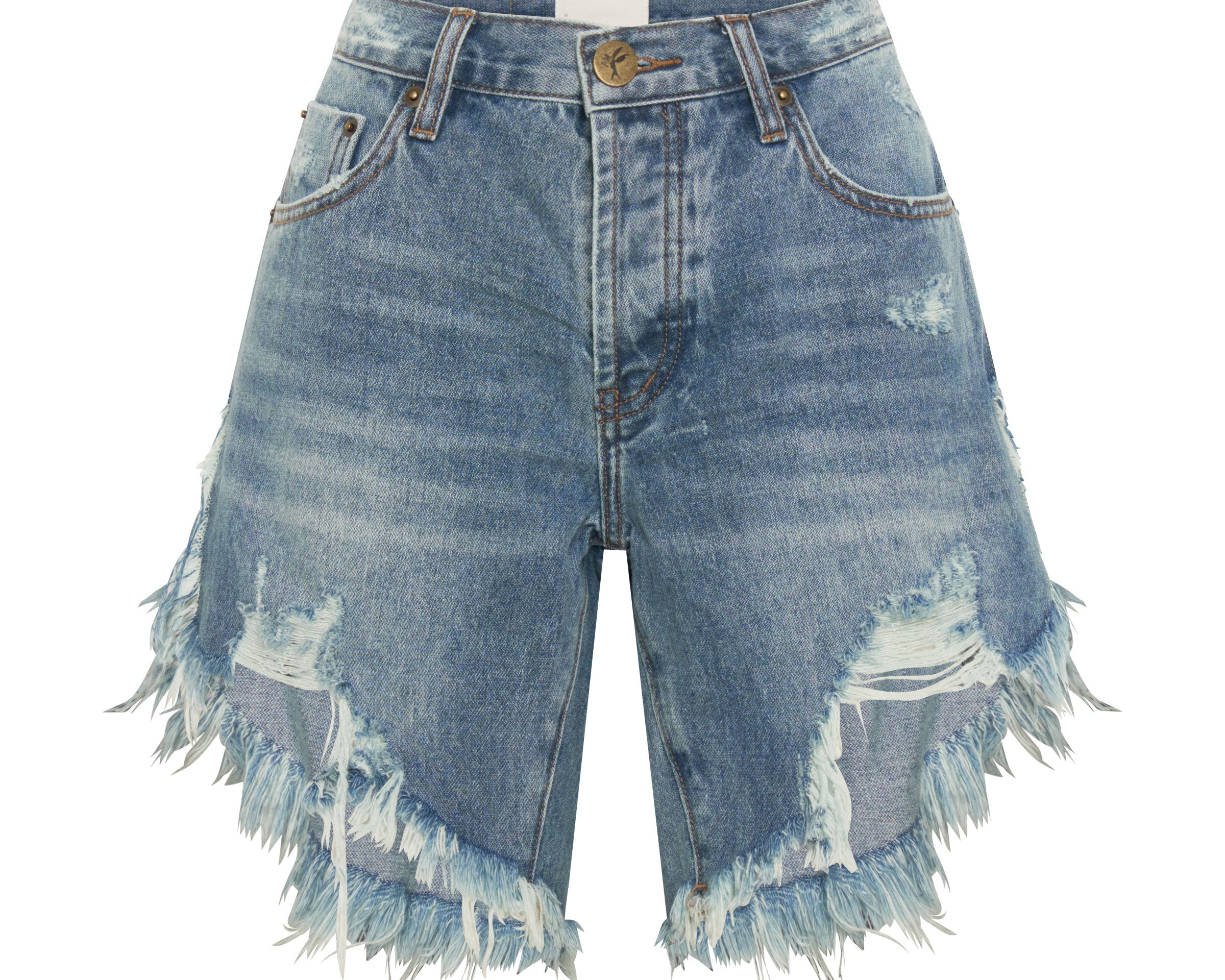 COBAINE FRANKIES LONG LENGTH DENIM SHORT