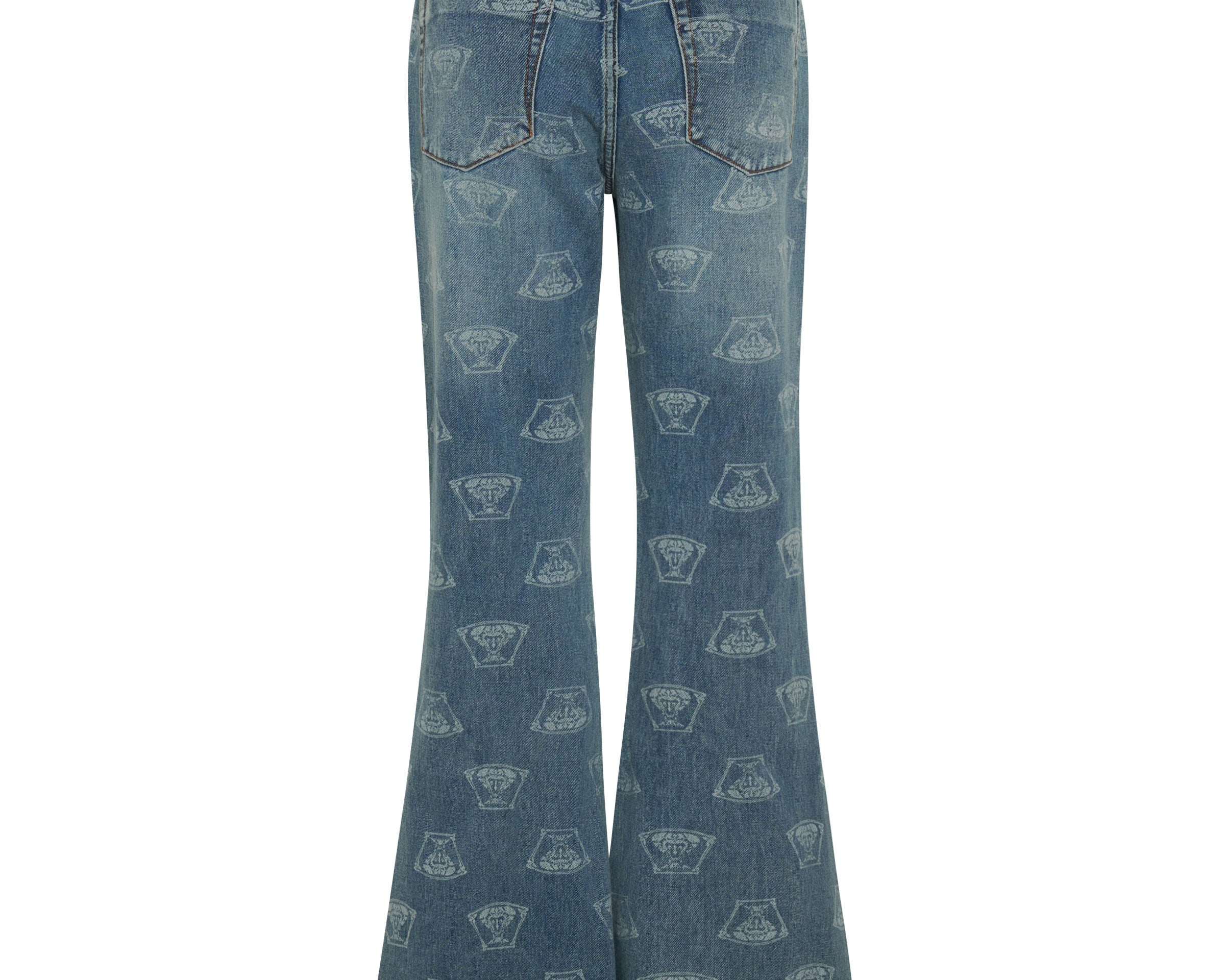 MEDUSA MARINES LOW WAIST EXTREME FLARE JEANS