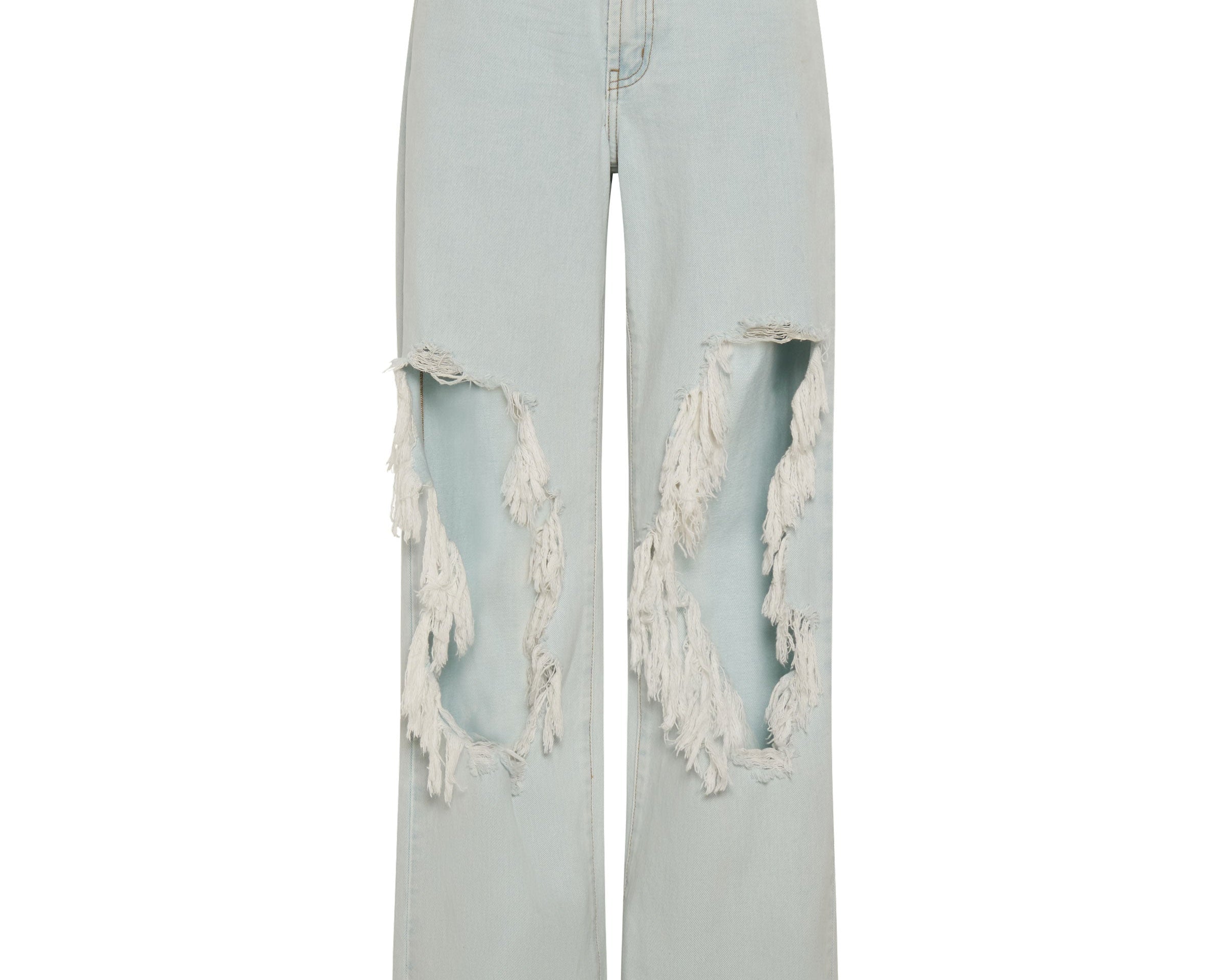 Jackson Mid Waist Wide Leg Denim Jeans - Le Surf