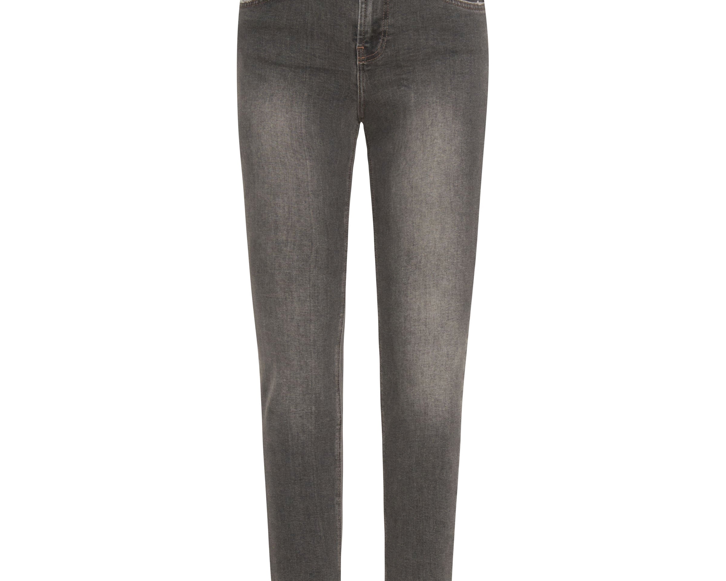 Freebirds Ii High Waist Stretch Skinny Denim Jeans - Acid Grey