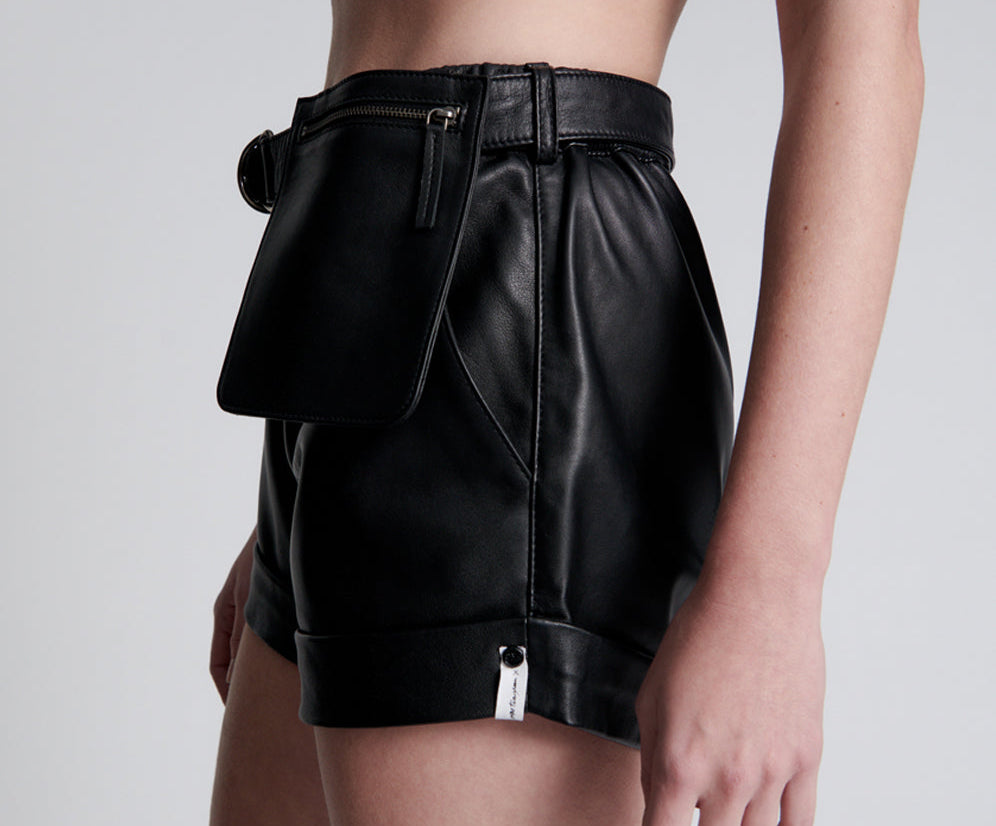MYSTIC LEATHER EXPEDITION SHORTS