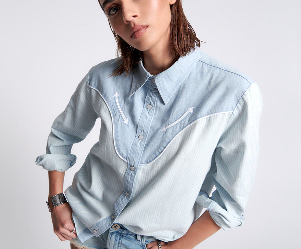 LINED UP WESTERN SHIRT