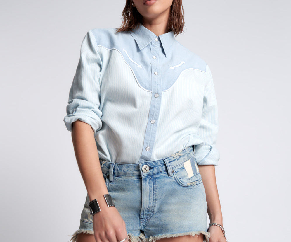 LINED UP WESTERN SHIRT
