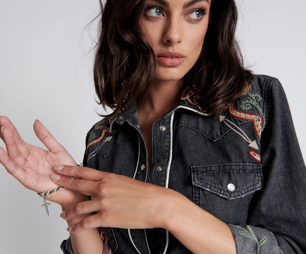 DESERT FLOWER WESTERN SHIRT
