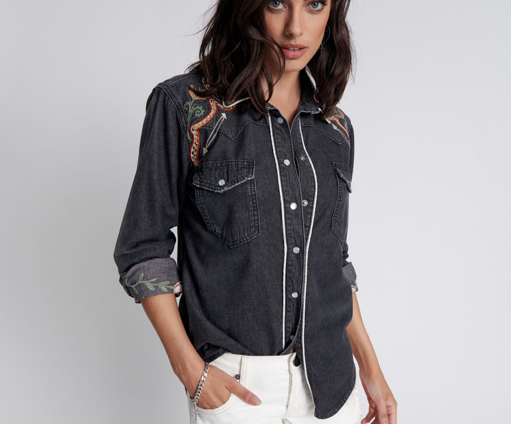 DESERT FLOWER WESTERN SHIRT