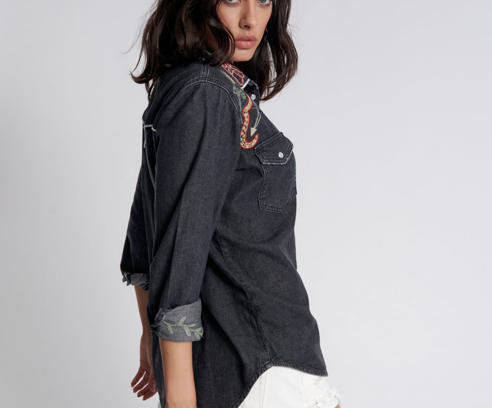 DESERT FLOWER WESTERN SHIRT