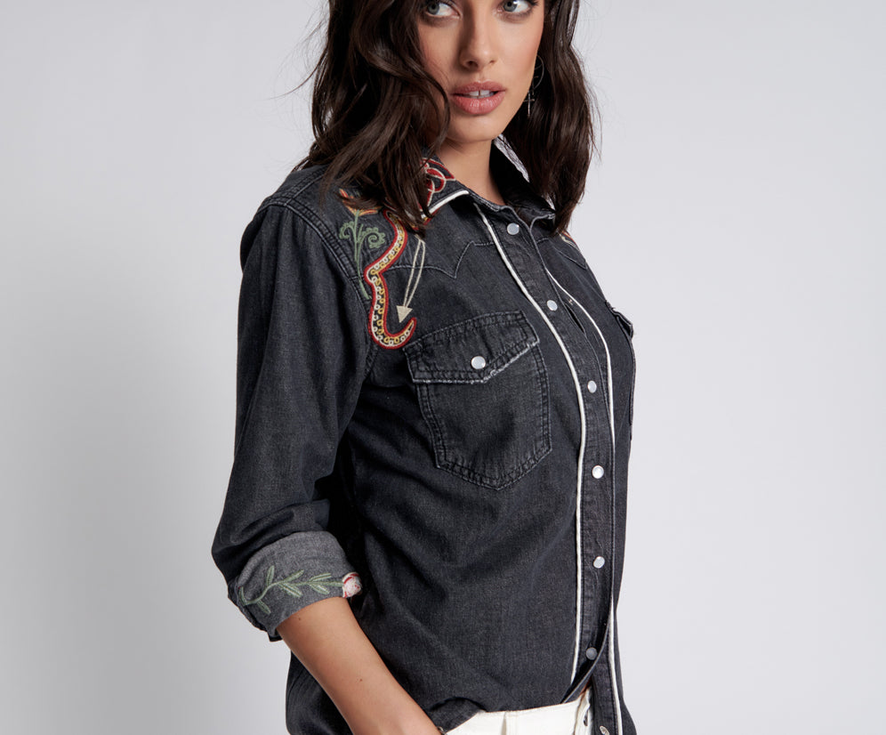 DESERT FLOWER WESTERN SHIRT
