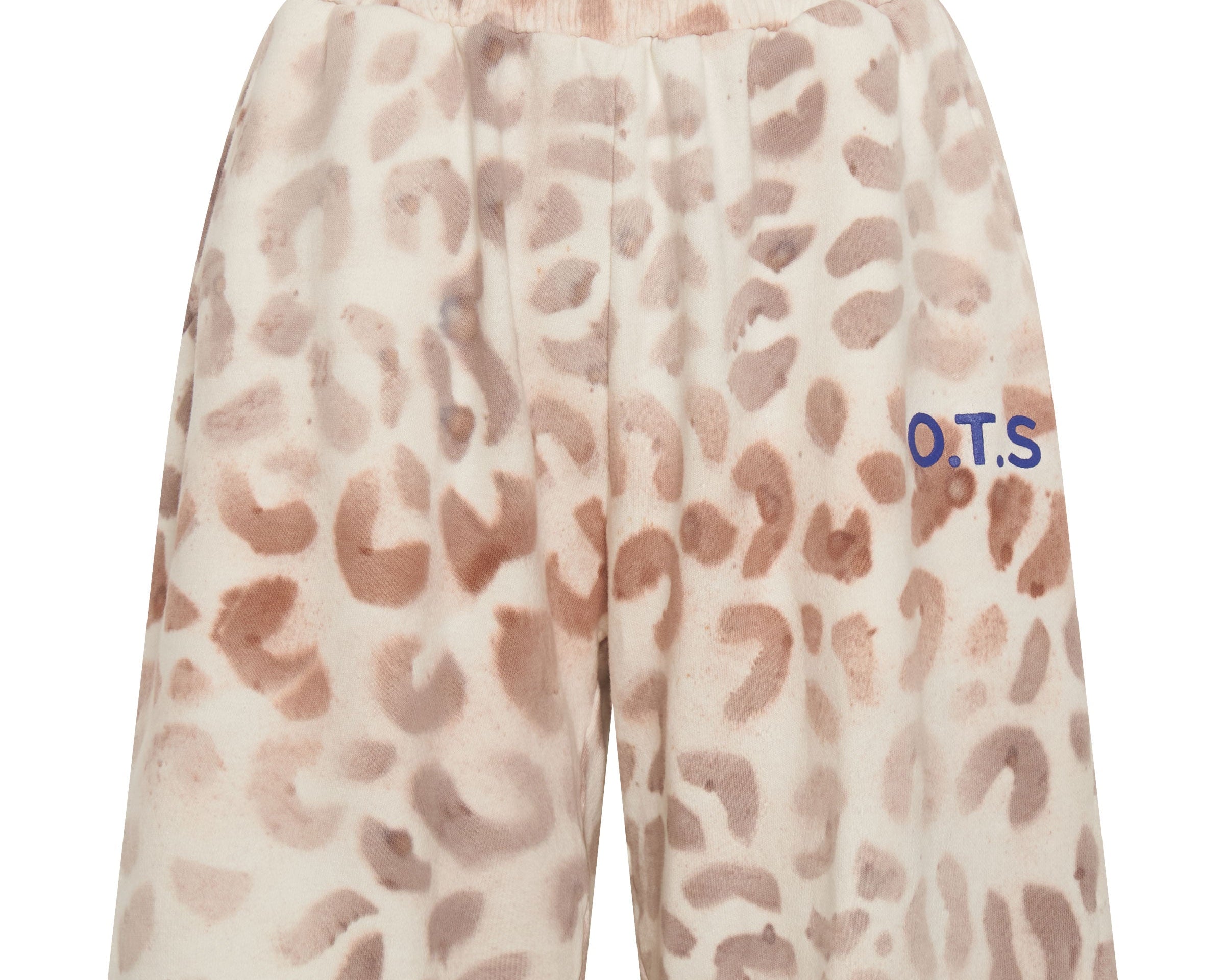 O.T.S High Waist Kick Shorts - Pink Animal