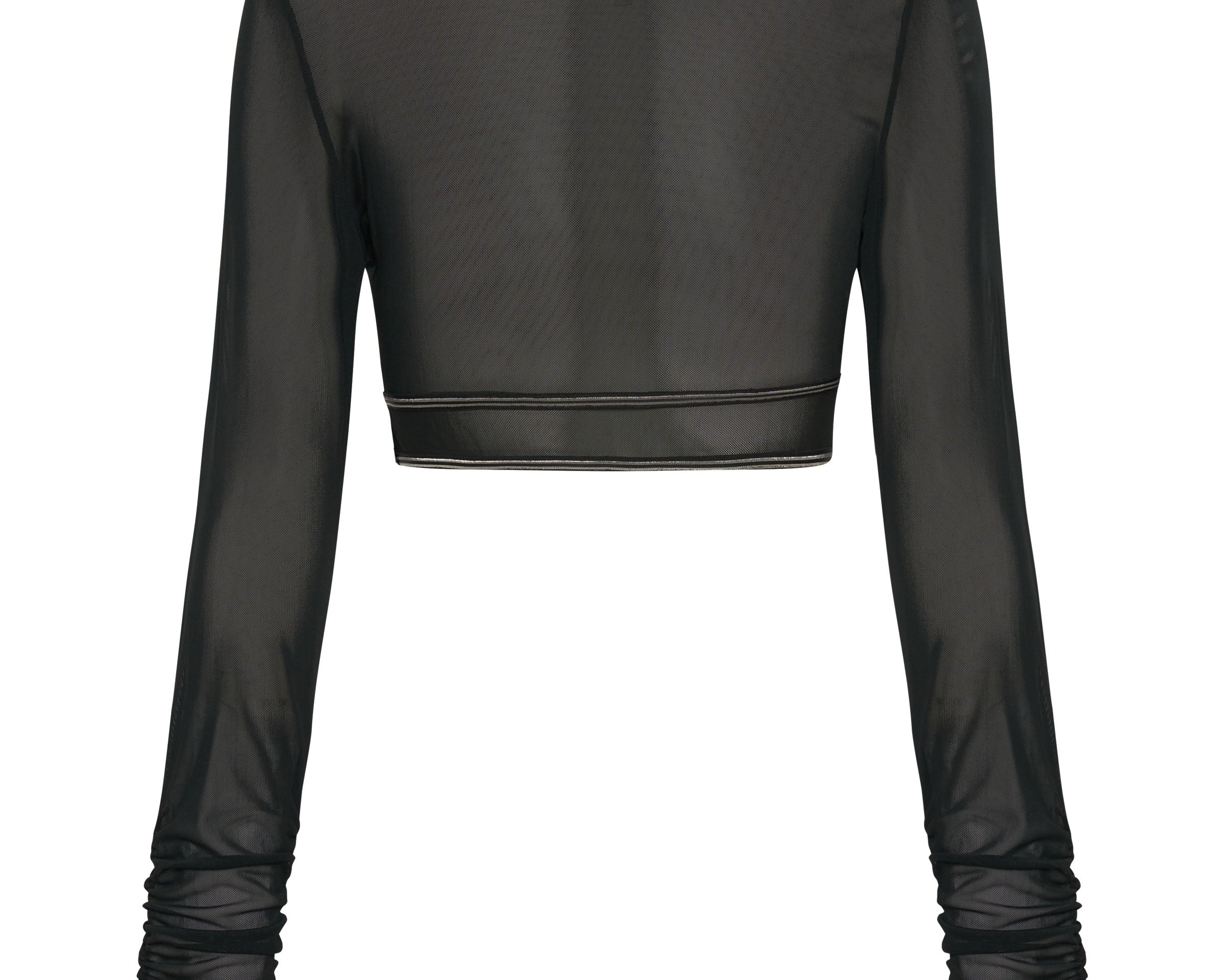Dominator Mesh Longsleeve Top - Black
