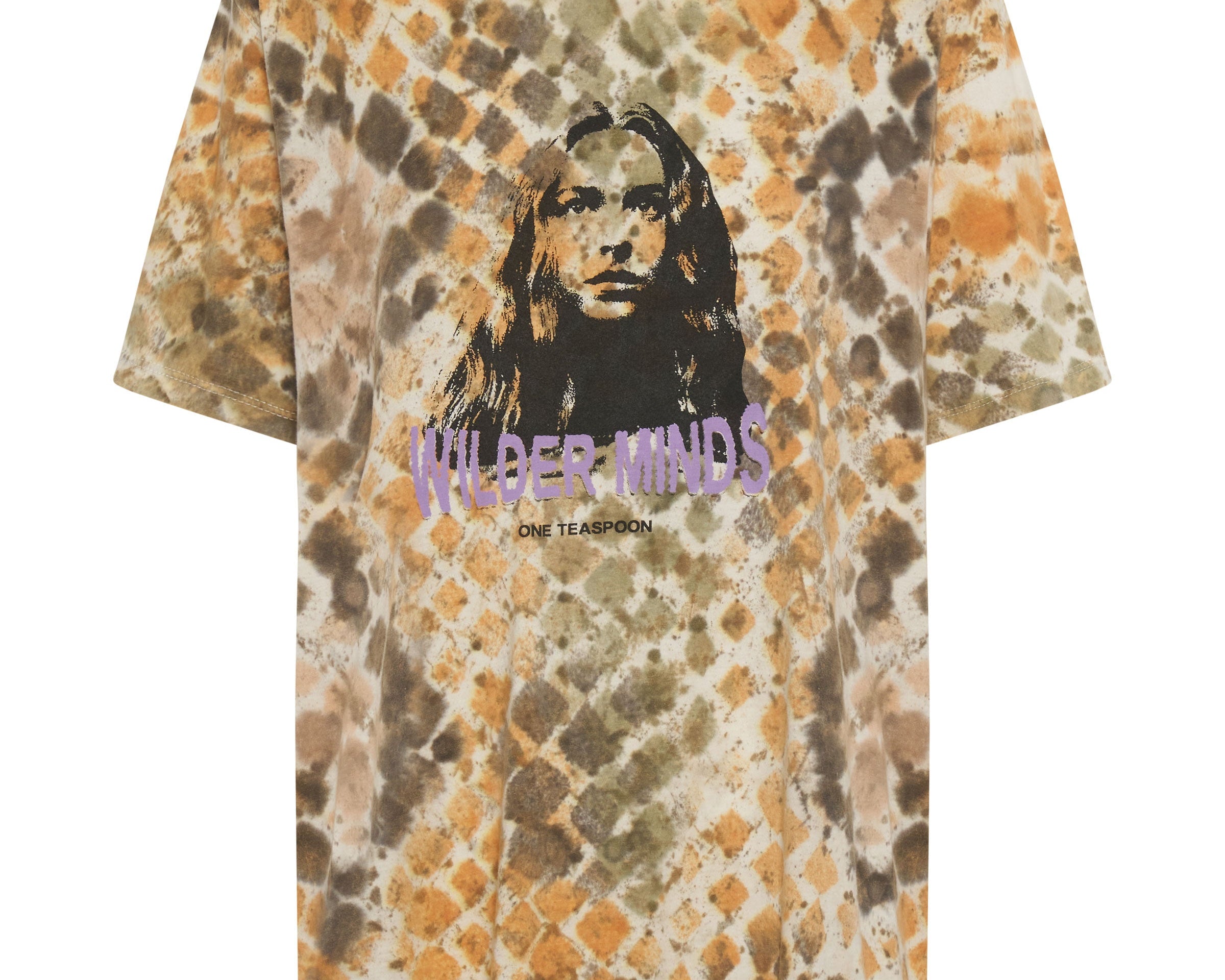 ORGANIC HAND PAINTED WILDER MINDS UNISEX TEE