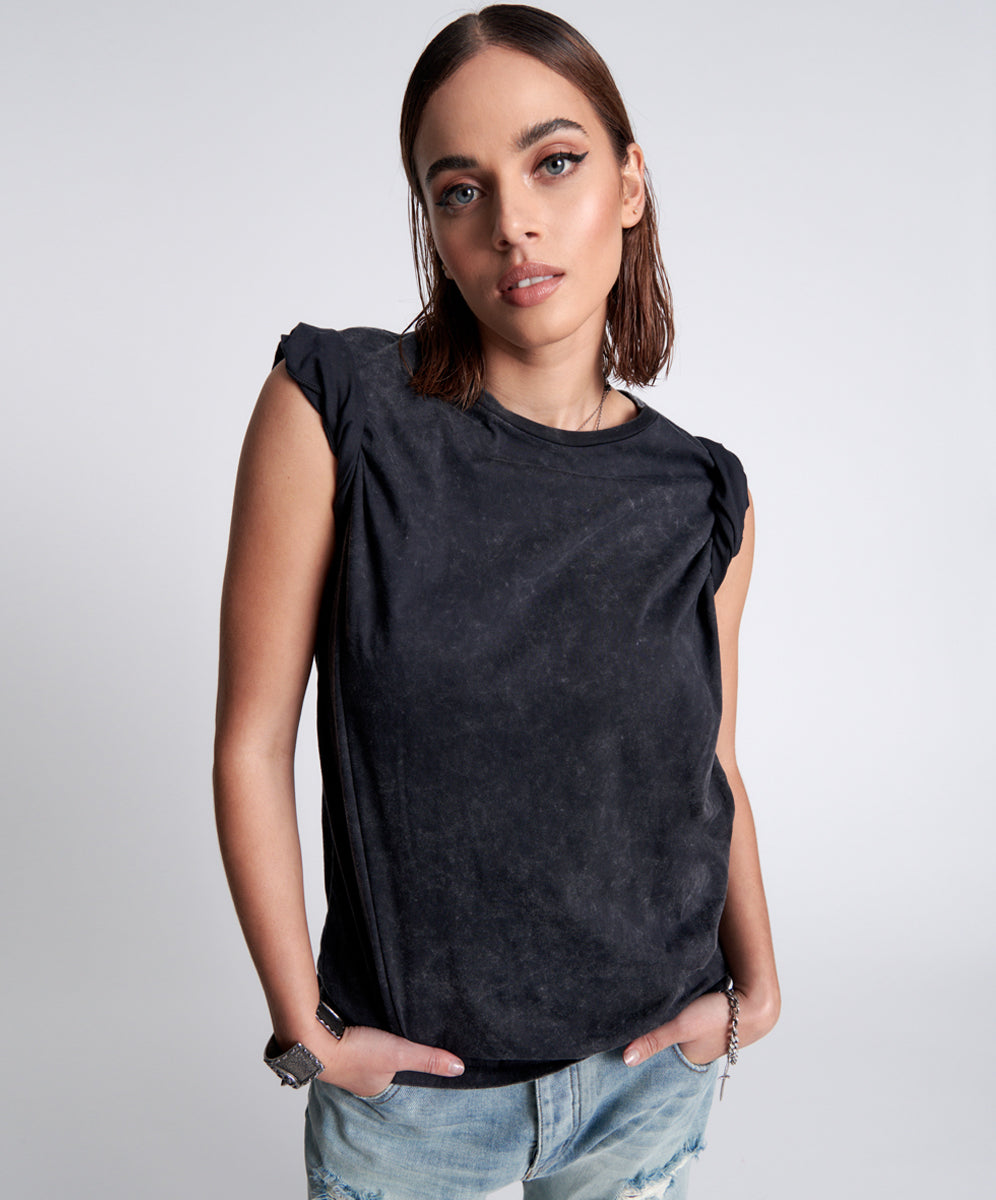 Products ORGANIC BAMBOO GRAFFITTI UNISEX TEE BLACK