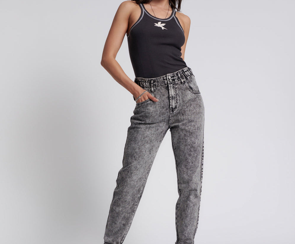 RODEO GREY PIONEERS HIGH WAIST 80S JEANS