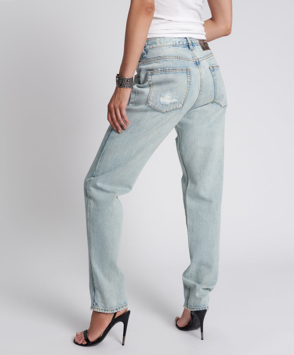 1982S High Waist Balloon Denim Jeans - Kansas Blue | One Teaspoon USA