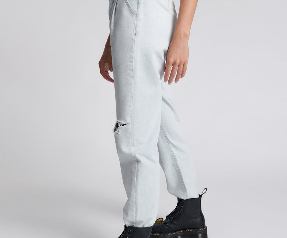 Streetwalkers High Waist 80S Fit Denim Jeans - Bel Air Blue