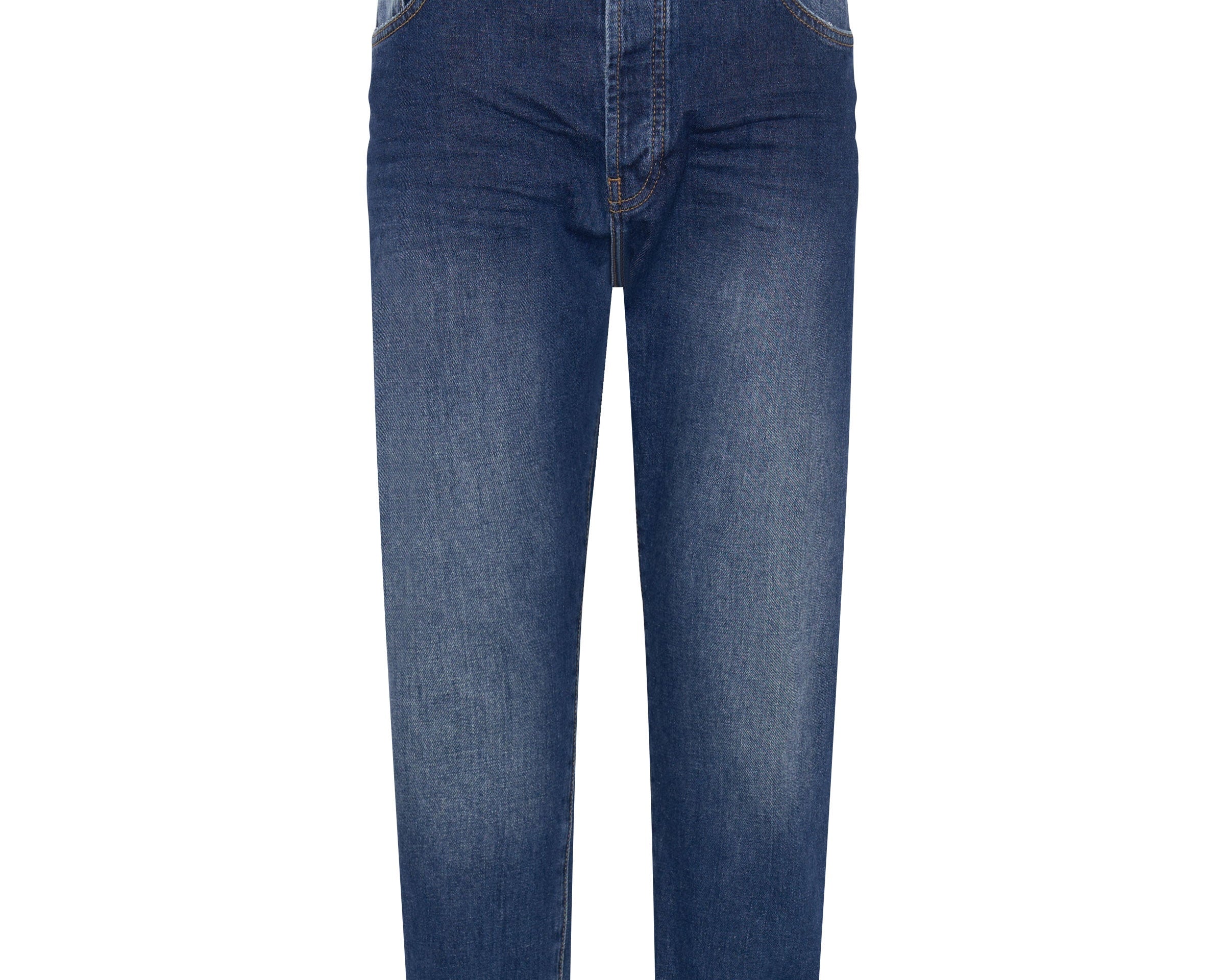 Bandits Low Waist Boyfriend Denim Jeans - Power Blue
