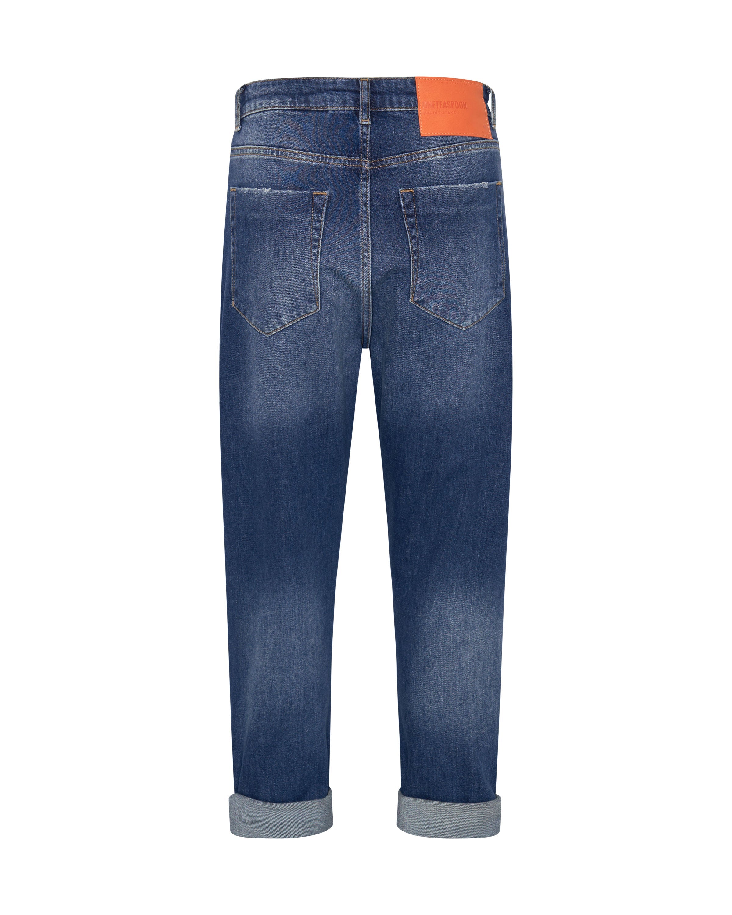 Bandits Low Waist Boyfriend Denim Jeans - Power Blue | One