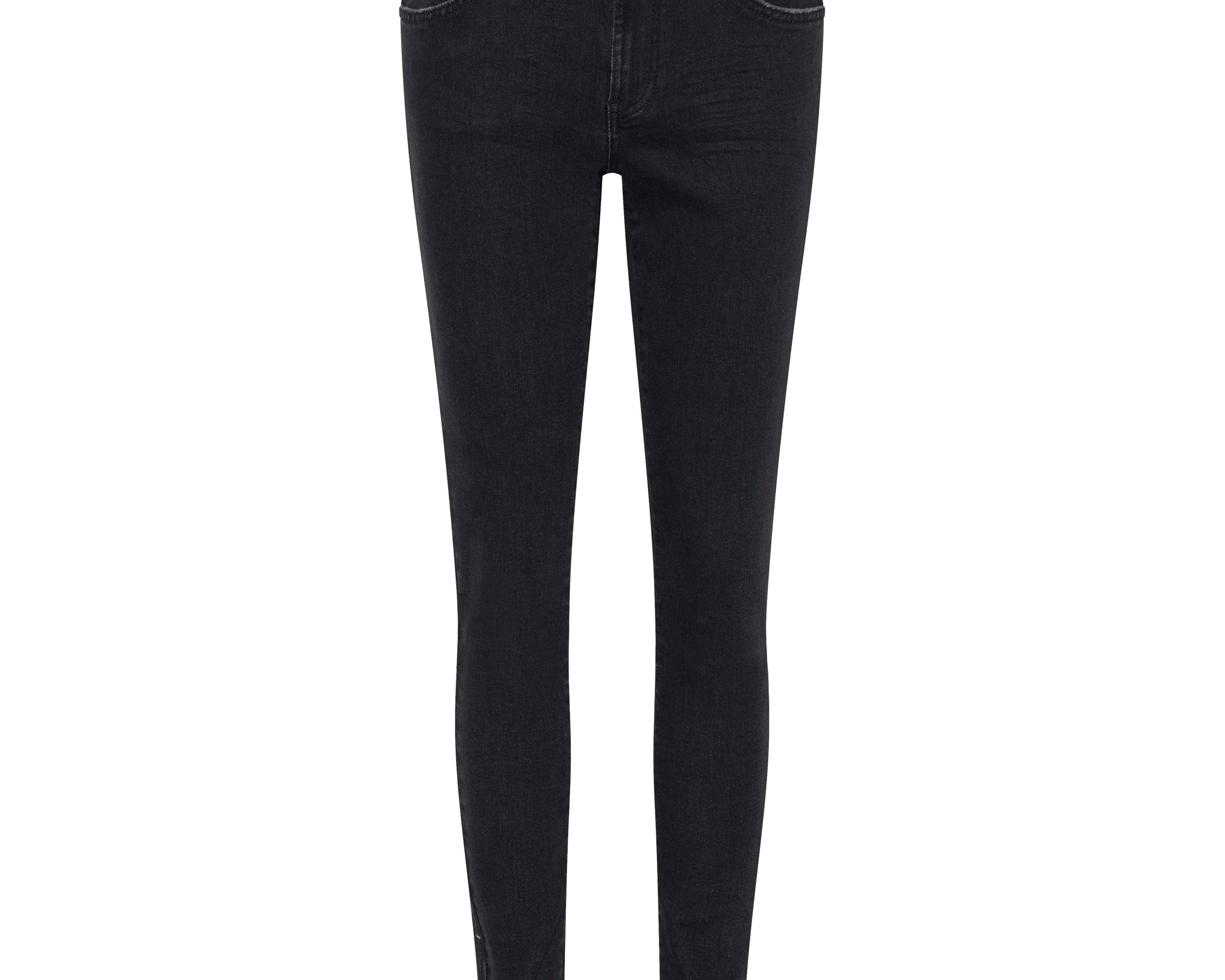 Freebirds Ii Low Waist Stretch Skinny Denim Jeans - Black