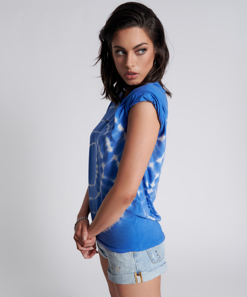 Products HAND DYED LOGO ORGANIC CREW TEE